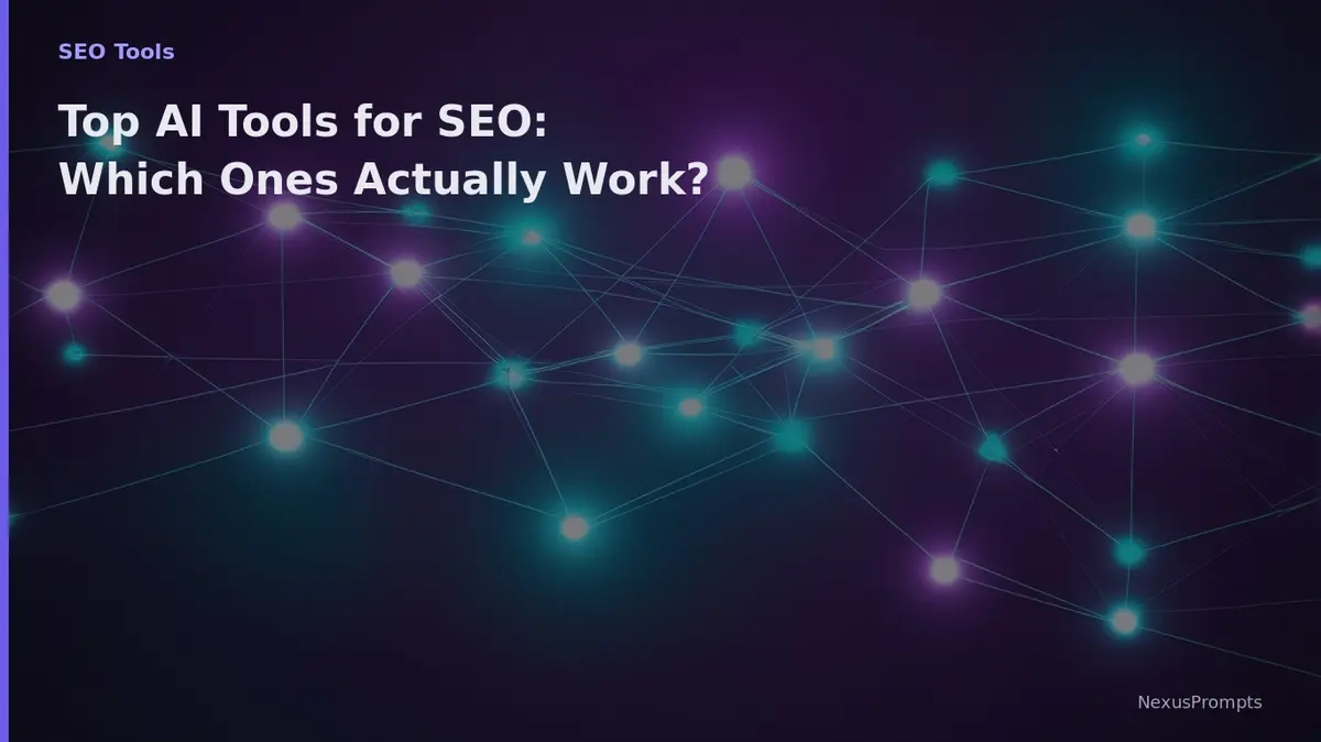 SEO AI Tools Guide: How to Pick the Right One